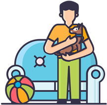 Caretaker - Cartoon (350x350)