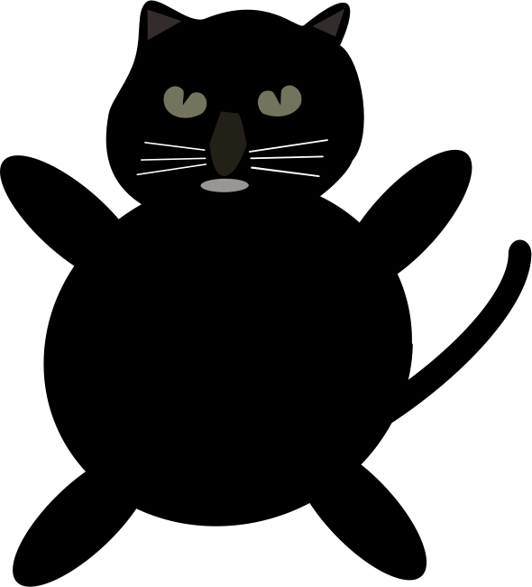 Clipart - Cat (590x650)