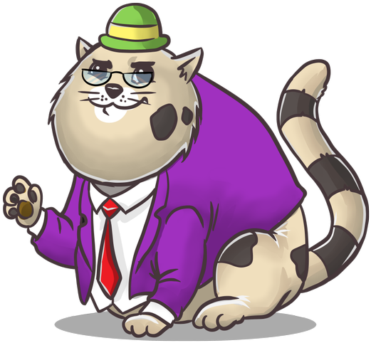 Daring Dexter & The Fat Cat - Cekh (600x611)