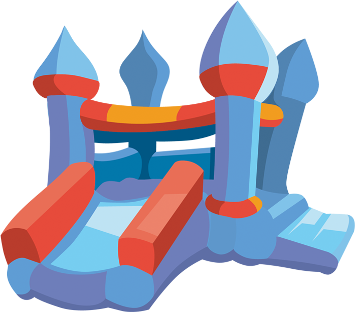 Medium Size Bouncy Castle - Inflatable Castle (720x720)
