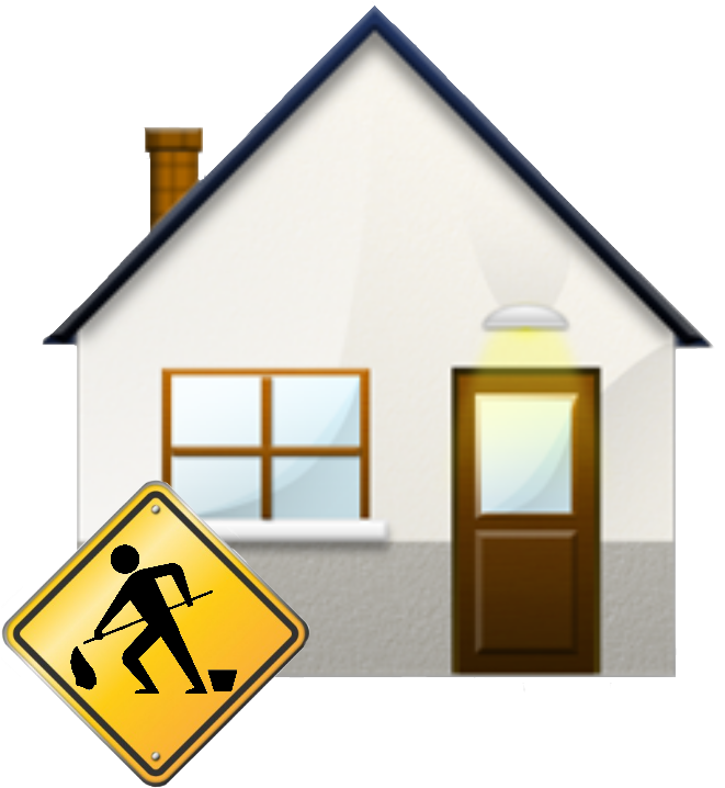 Housecleaning - House (668x724)