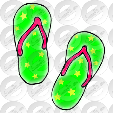 Flip Flops Picture - Classroom (380x380)