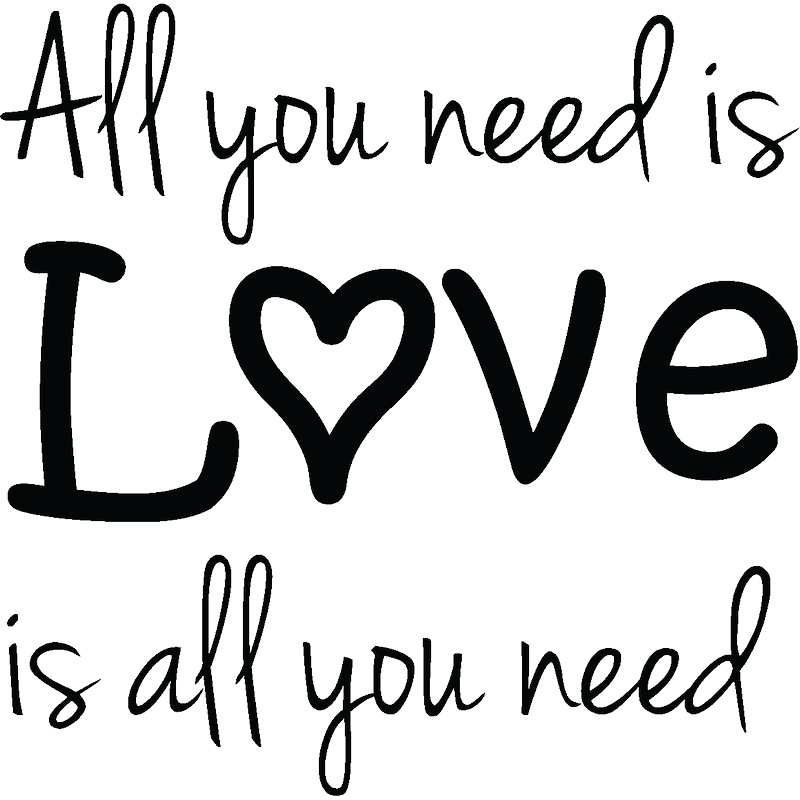 Stickers Muraux Citations - Calligraphy (800x800)