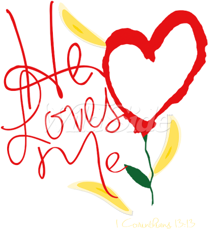 He Loves Me - Heart (450x450)
