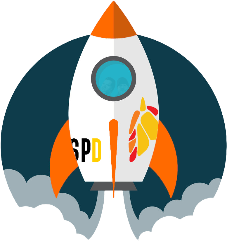 Rocket Launch Spd - Raketenstart Clipart (777x824)