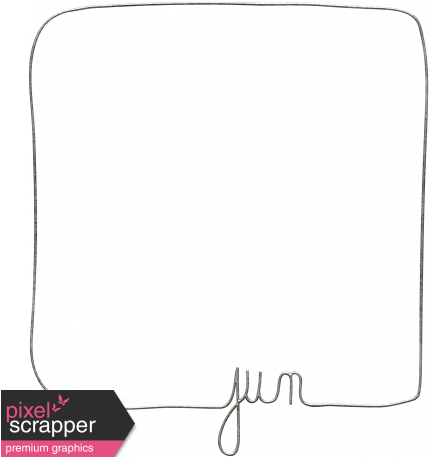 Metal Month Doodle Frame - Parallel (456x456)