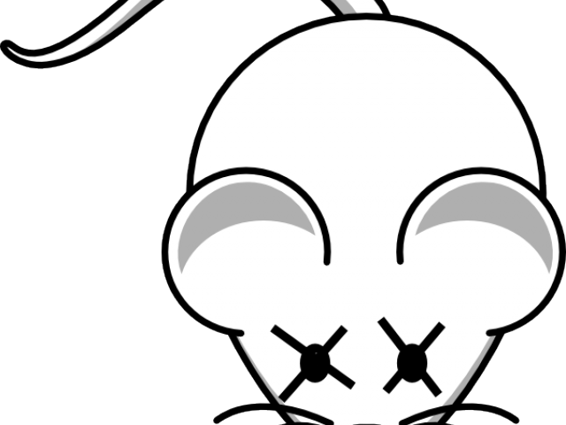 Dead Clipart Dead Mouse - Cartoon Mouse (640x480)