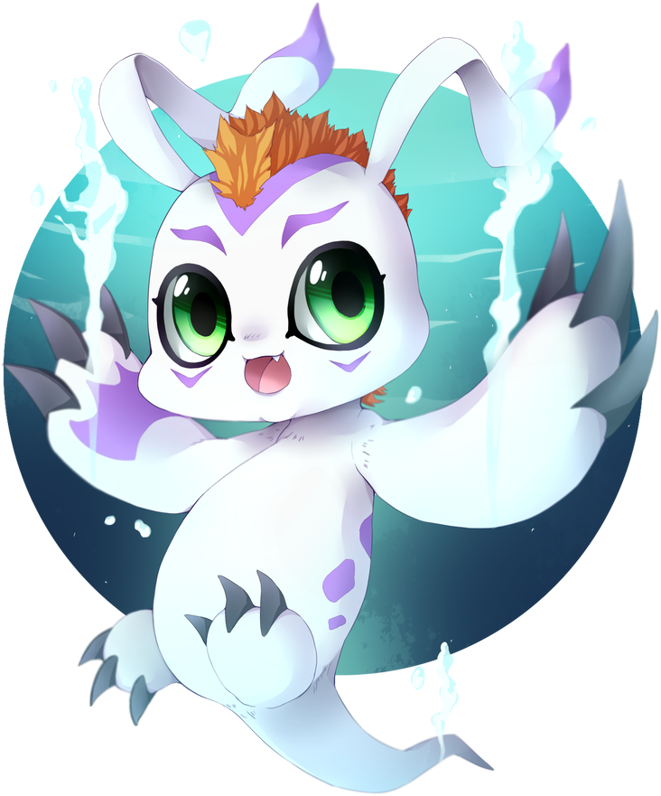 Is Gomamon Cute - Gomamon I Love You (800x1000)