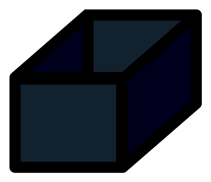 Line Angle Black M - Line Angle Black M (750x750)