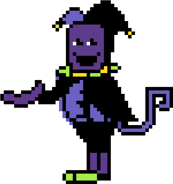 Purple Jester - Cartoon (1200x1200)