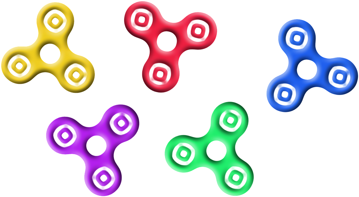 Fidget Spinner Free Clipart (1280x720)