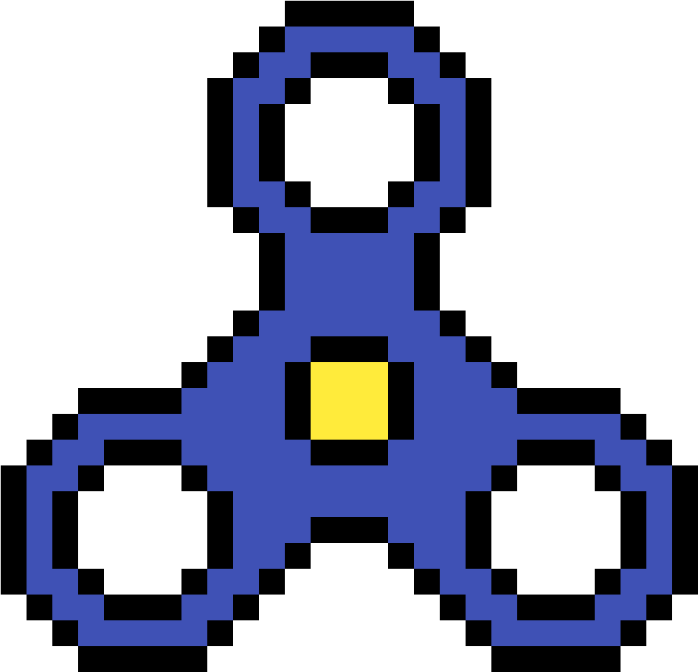 Fidget Spinner - Killer Croc Pixel Art (1184x1184)