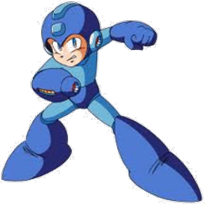 Megaman Transparent - Mega Man (420x420)