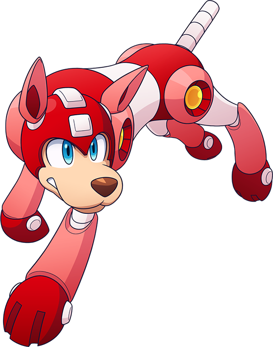 Mega Manverified Account - Mega Man 11 Rush (535x680)