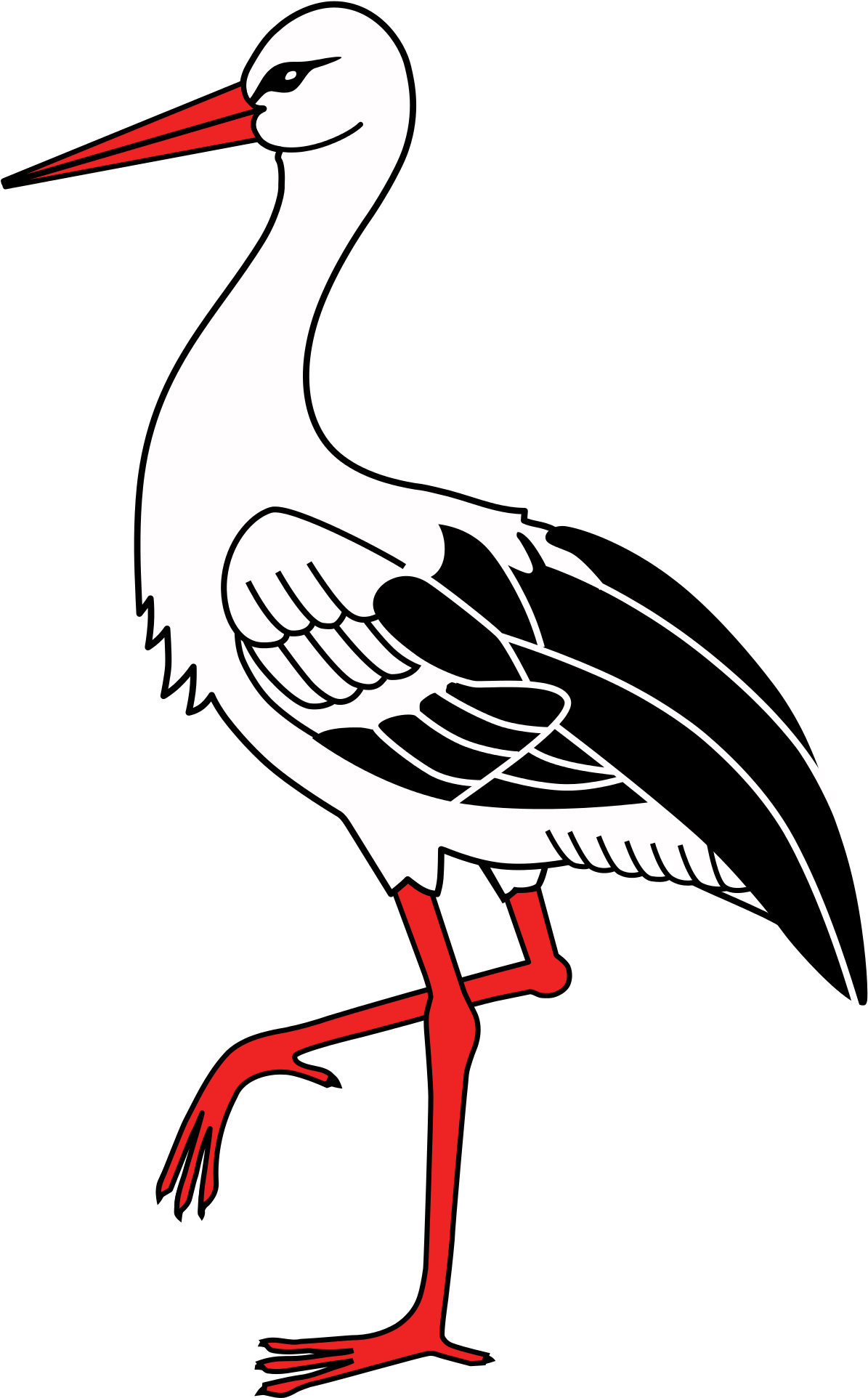 Stork Clip Art (2000x2000)