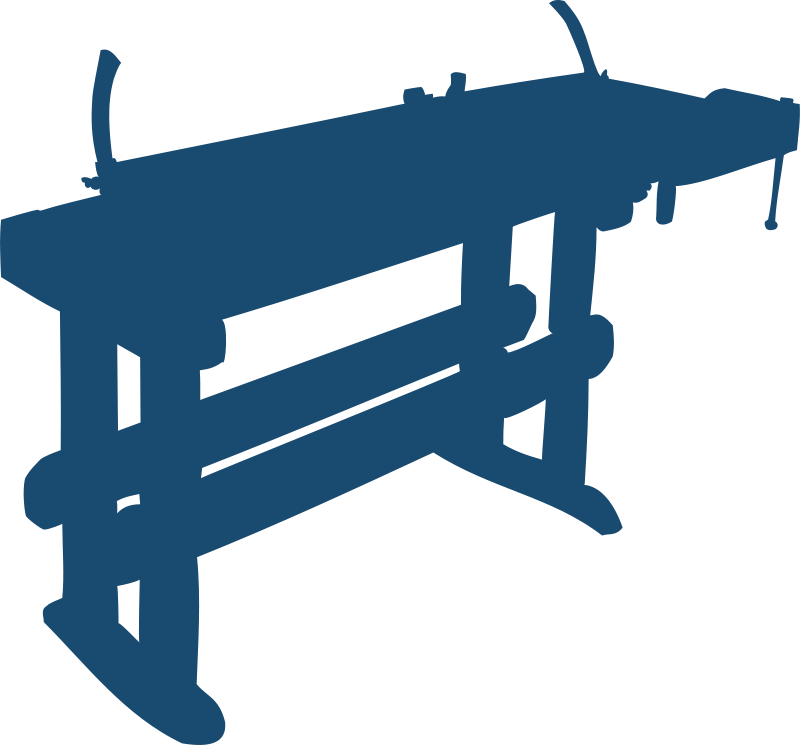 Work Bench Silhouette (800x745)