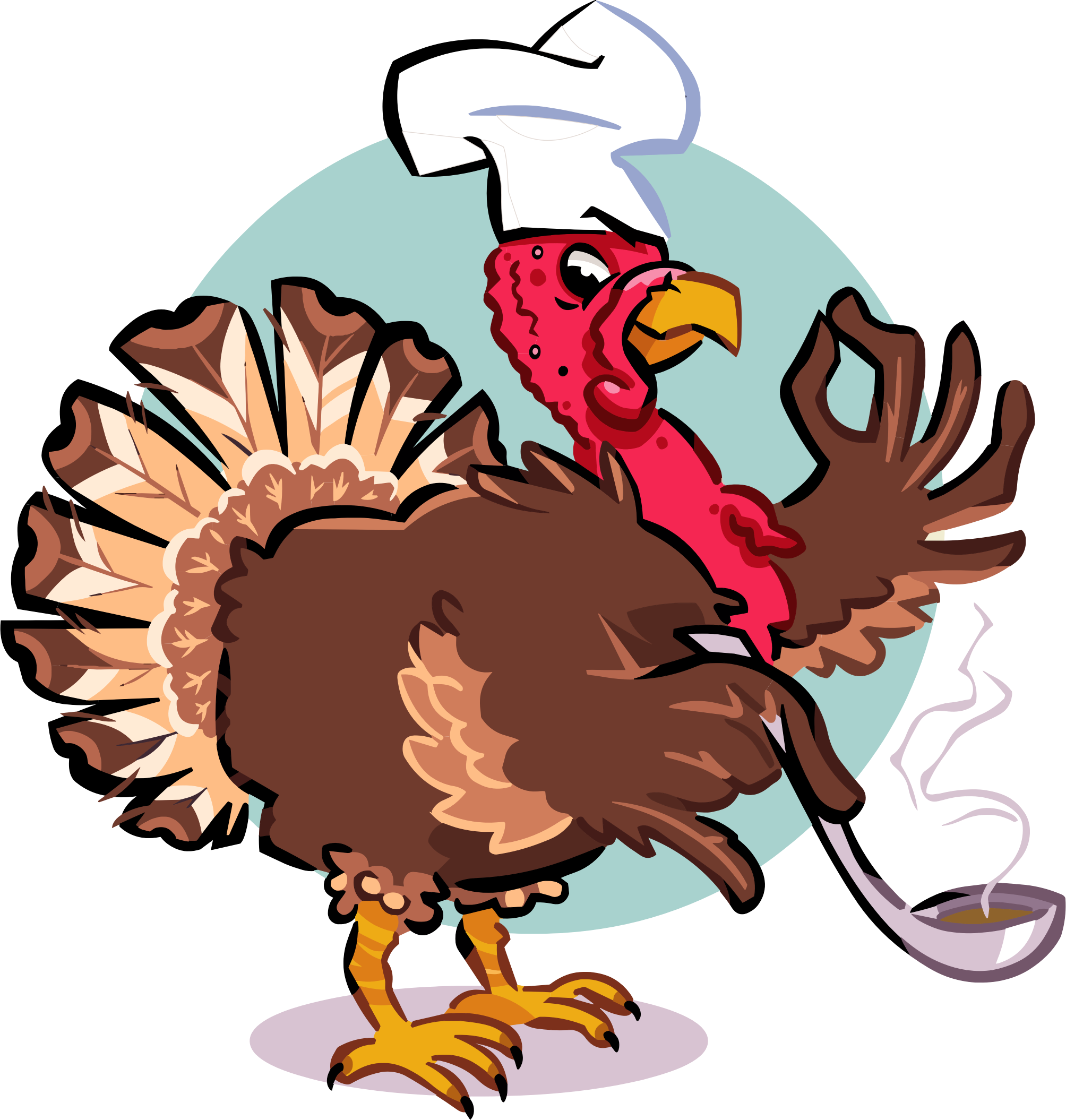 Medium Image - Turkey Chef Png (2008x2110)