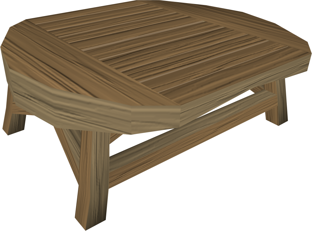 Oak Kitchen Table - Runescape Table (1013x750)