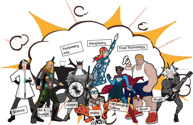 Superheroes - Cartoon (800x512)