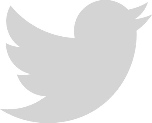 Crescent Shape Cliparts - Twitter Logo White Vector (500x406)