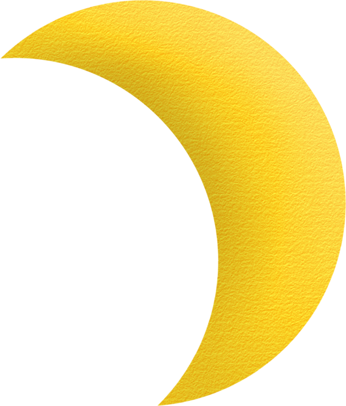 Halloween Moon - Circle (682x800)