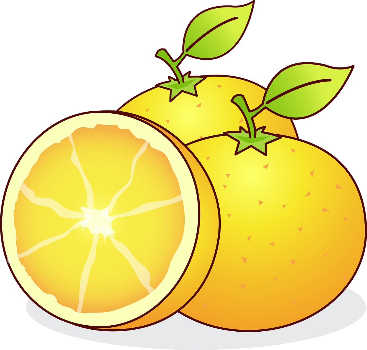 Oranges Clipart Hostted - Детей Апельсины (2318x2209)