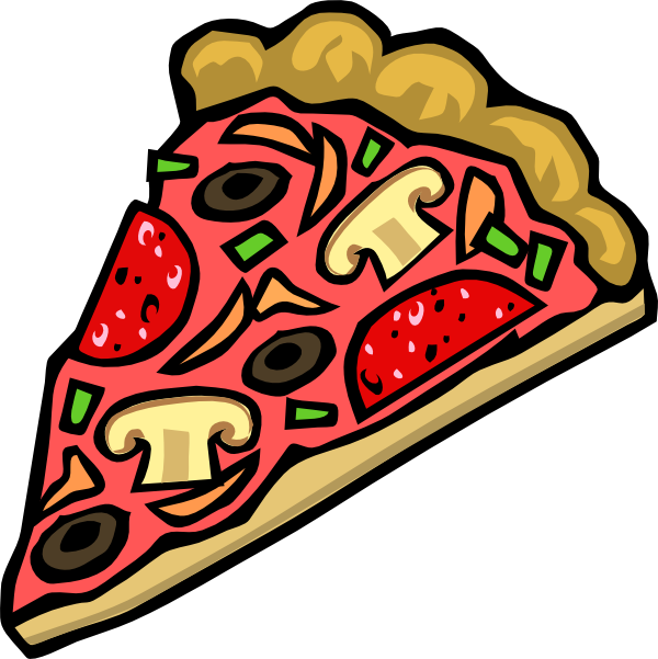 Pizza Clipart Transparent Background (600x601)