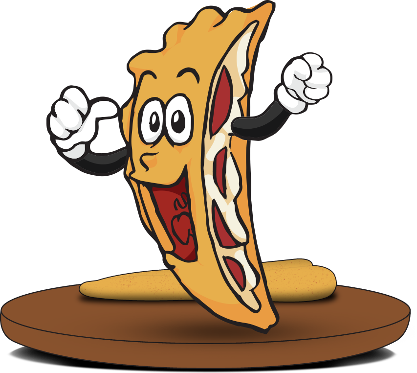 Calzone - Cartoon Calzone (853x762)