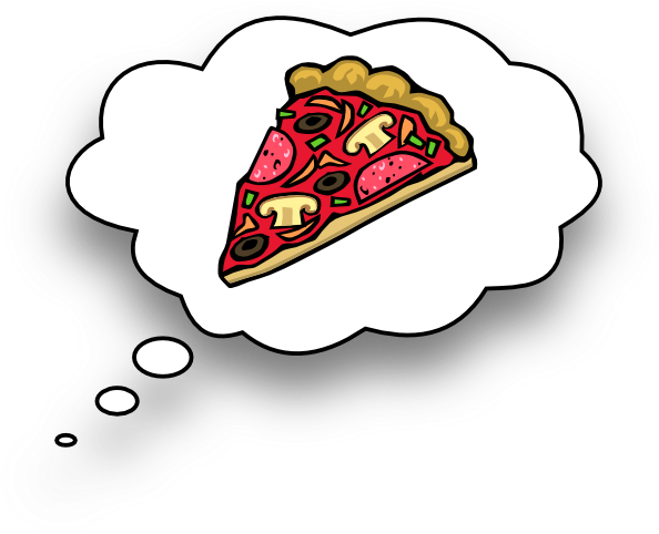 Pizza Clipart Transparent Background (600x485)