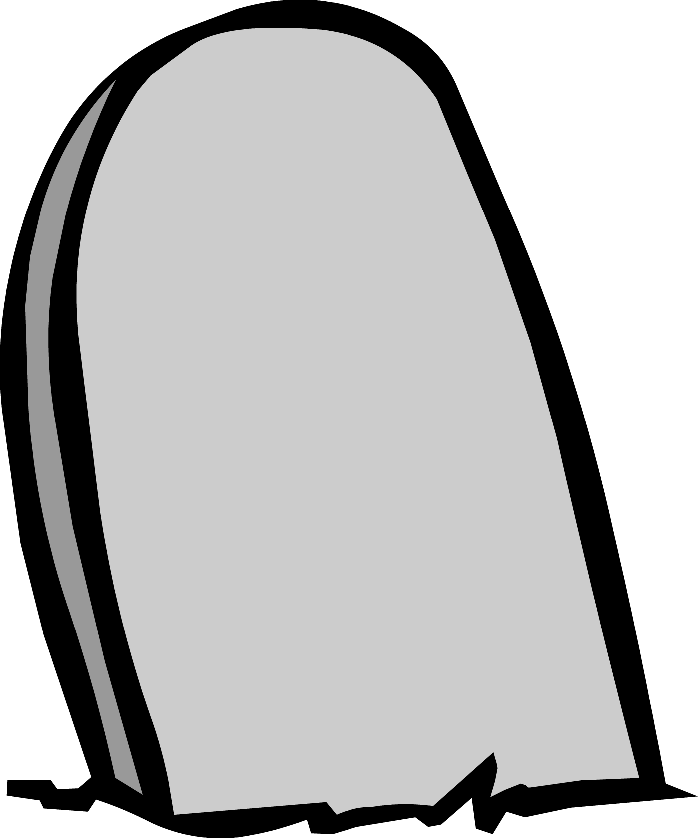 Tombstone - Png - Sticker (1398x1680)
