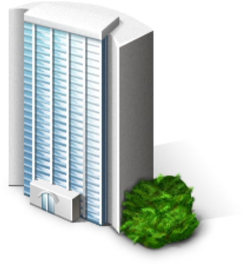 Office Building Icon (600x600)
