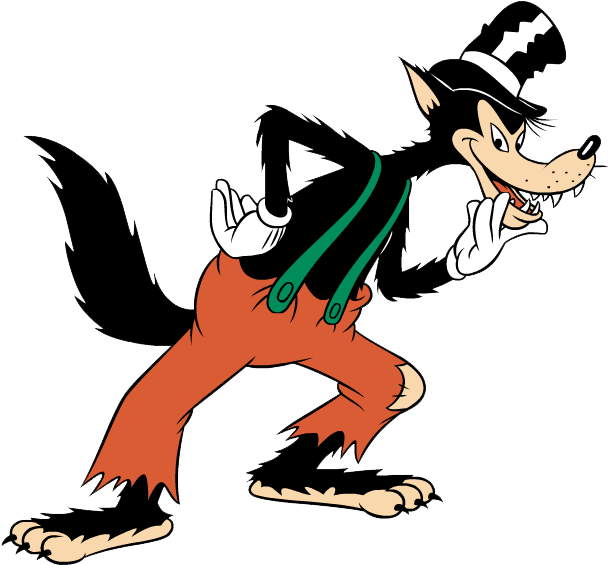 Three Little Pigs Wolf (629x587)