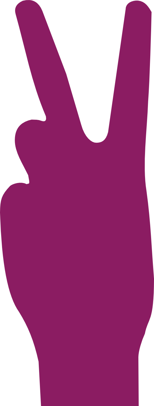 Scalable Vector Graphics Peacesymbol - Red V (532x1400)