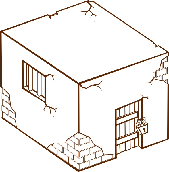 Jailhouse Clipart (588x600)