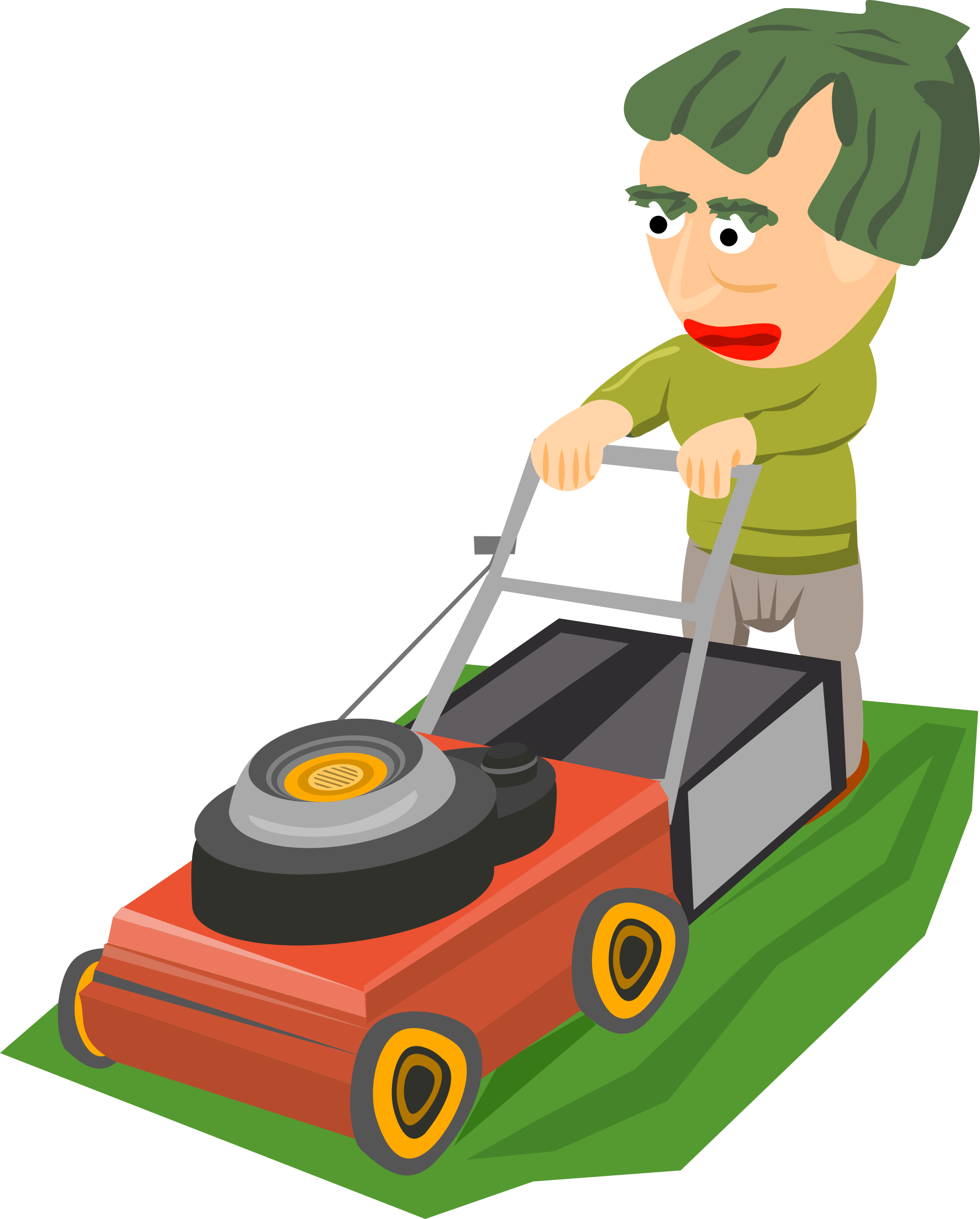 Clipart - คน สวน การ์ตูน Png (1930x2400)