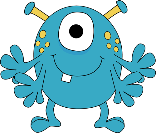 Monster Clipart (500x425)