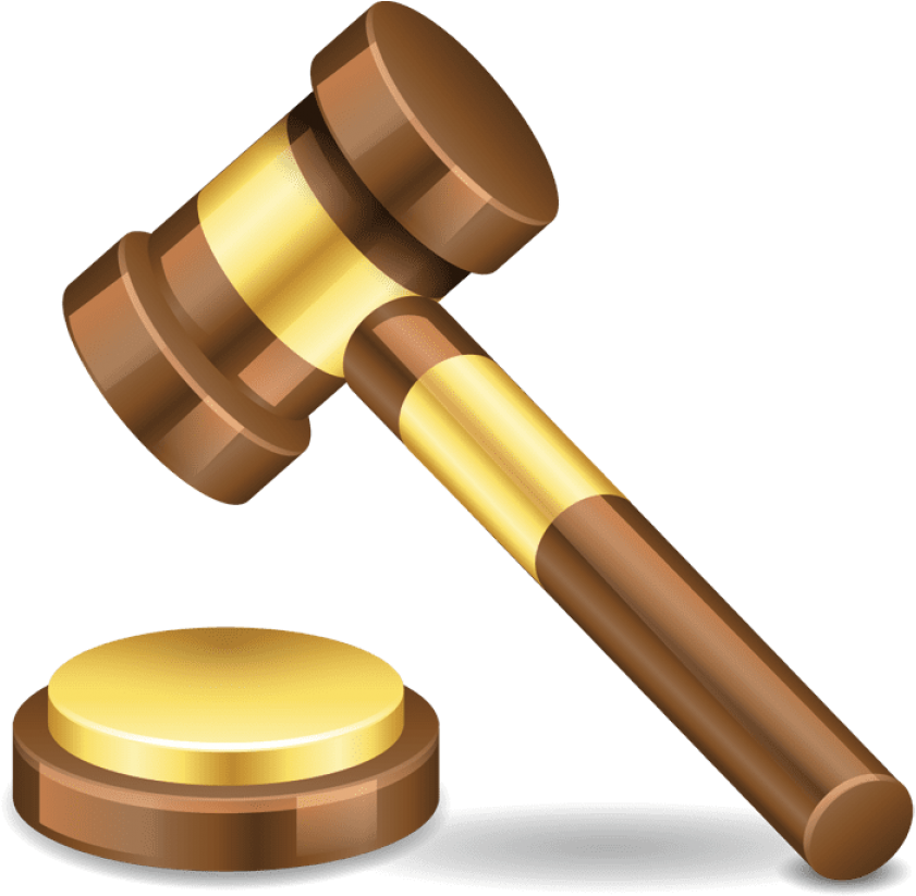 [from - Judge Hammer Transparent Background (850x824)