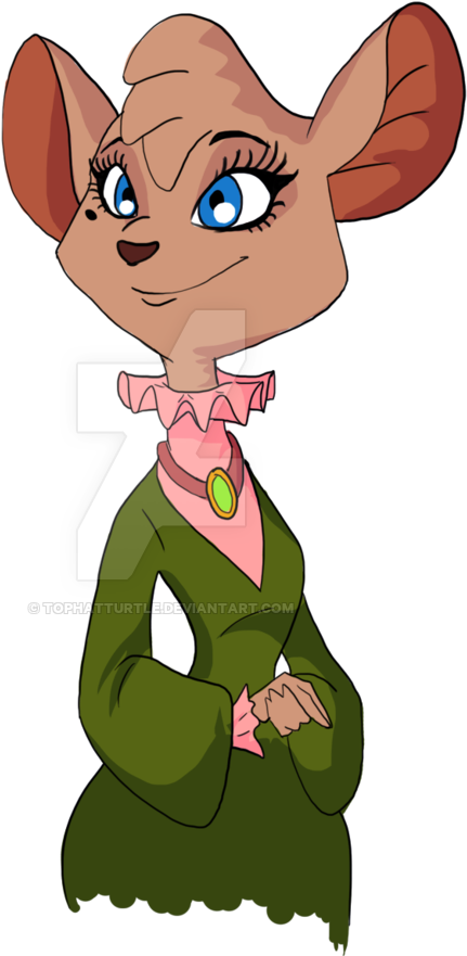 Great Mouse Detective Lady Mouse (600x941)