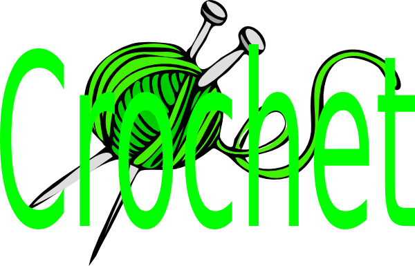 Crocheting Clipart (600x385)