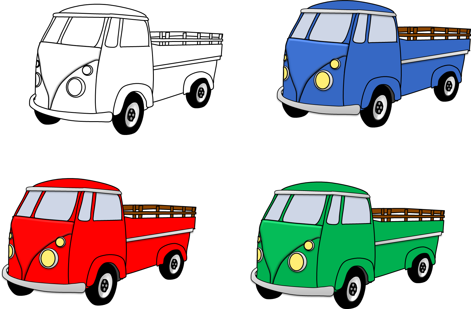 Kombi - Camper Van - Kombi - Camper Van (1638x1076)