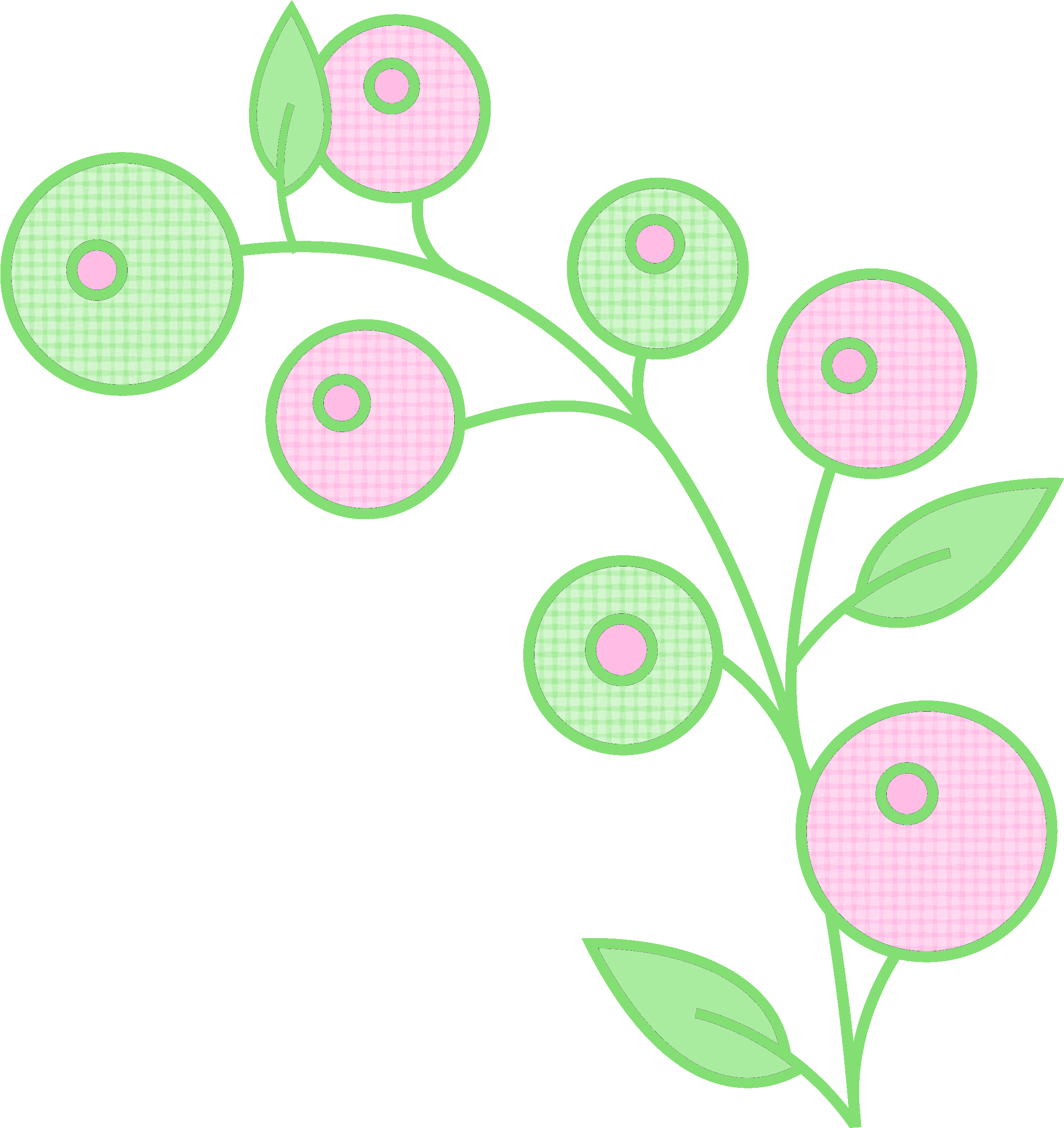 #pastel #vine #clipart #https - Circle (2500x2500)