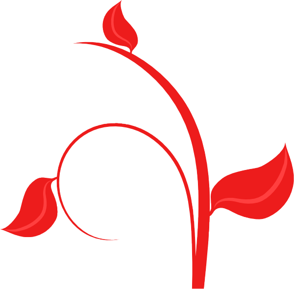 Flower Vine Clip Art (600x590)