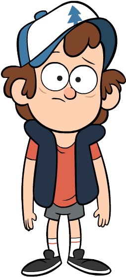 Gravity Falls Clipart - Gravity Falls Dipper (273x567)