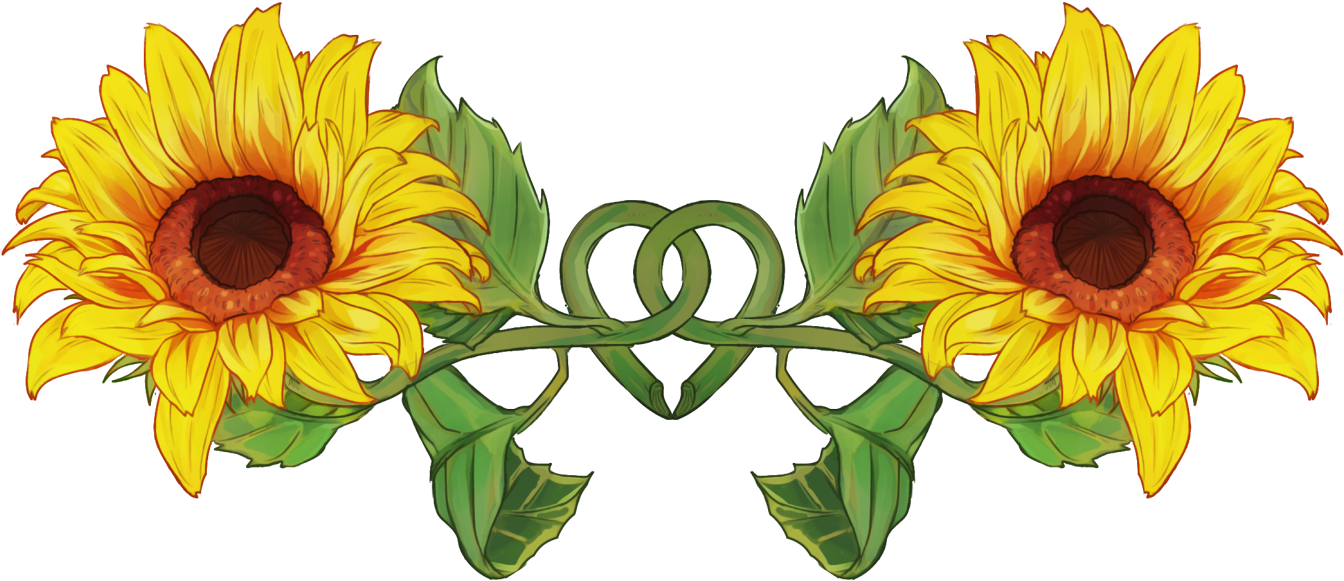 None - Sunflowet Png (1350x750)