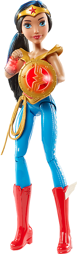 Dc Superhero Girls Wonder Woman Dc Comics - Dc Comics Super Hero Girls Power Action Wonder Woman (300x906)