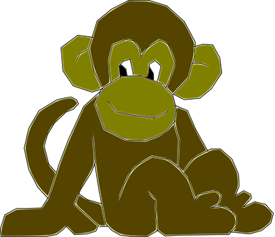 Affe, Schimpanse, Tier, Niedlich - Monkey (395x340)