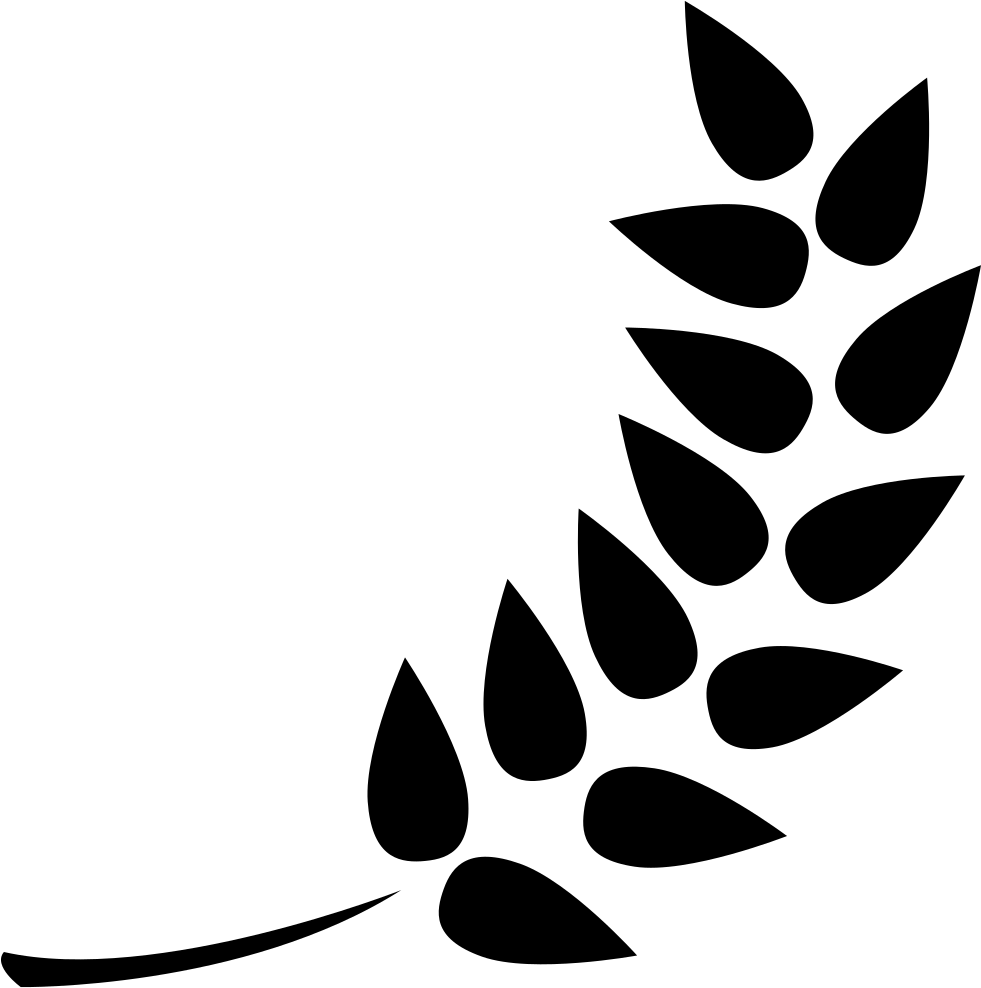 Branch With Leaves Comments - Barley Icon (981x988)