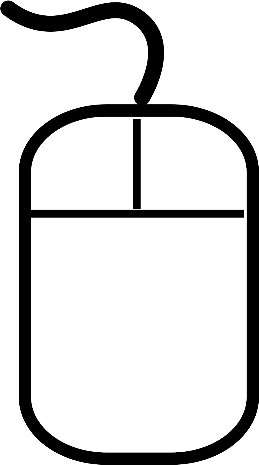 Mouse Icon - Computer Mouse Icon Vector (2400x2400)