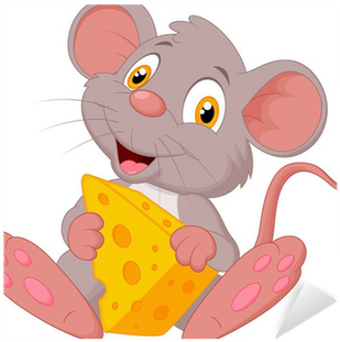 Ratones Con Queso En Dibujo (400x400)
