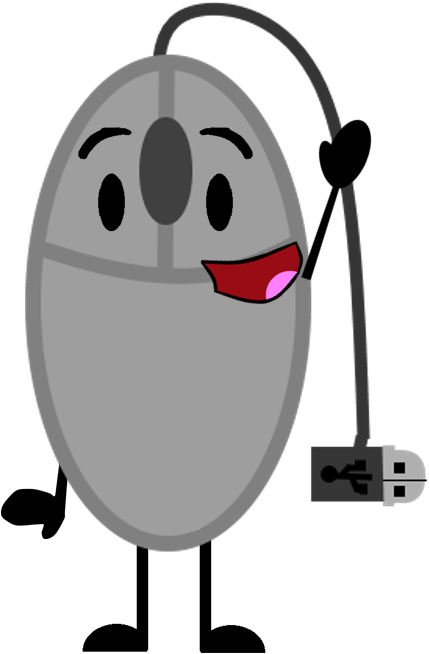 Wtw- Computer Mouse By Thendo26 - Bfdi Computer Mouse (625x713)
